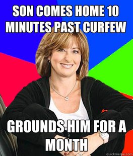 Sheltering Suburban Mom