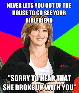 Sheltering Suburban Mom