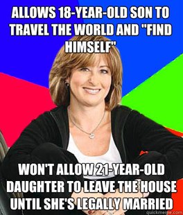 Sheltering Suburban Mom