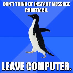 Socially Awkward Penguin