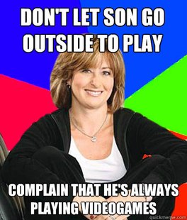 Sheltering Suburban Mom