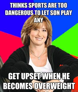 Sheltering Suburban Mom