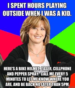 Sheltering Suburban Mom