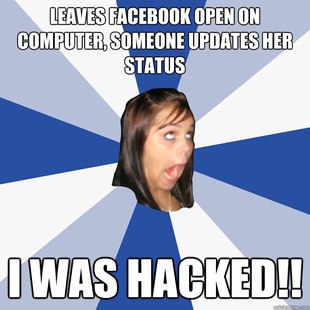 Annoying Facebook Girl