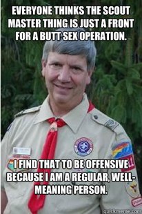 Harmless Scout Leader