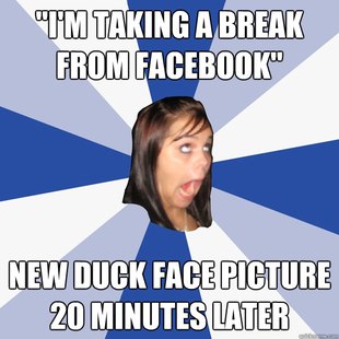 Annoying Facebook Girl
