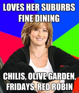 Sheltering Suburban Mom