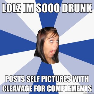 Annoying Facebook Girl