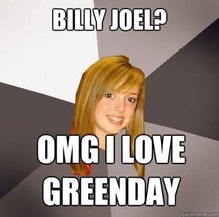 Musically Oblivious 8th Grader