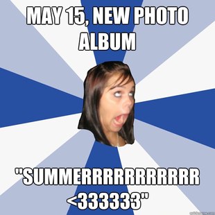 Annoying Facebook Girl