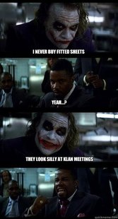 Joker with Black guy