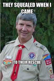 Harmless Scout Leader