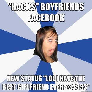 Annoying Facebook Girl