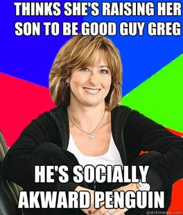 Sheltering Suburban Mom