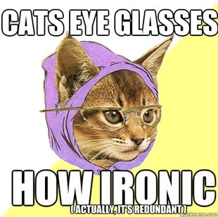 Hipster Kitty