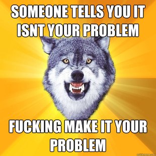 Courage Wolf