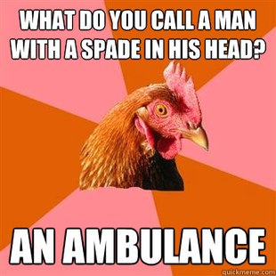 Anti-Joke Chicken