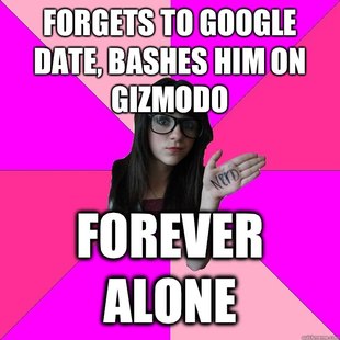 Idiot Nerd Girl