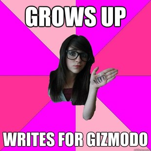 Idiot Nerd Girl