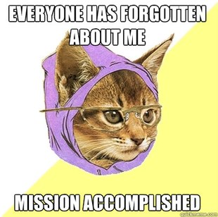 Hipster Kitty