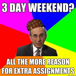 Scumbag Teacher