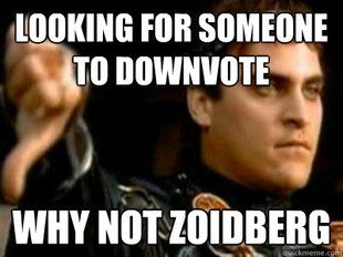 Downvoting Roman