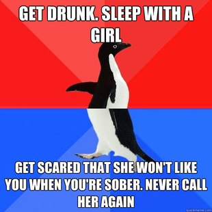 Socially Awksome Penguin