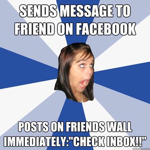Annoying Facebook Girl