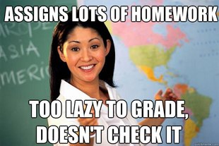 Unhelpful High School Teacher