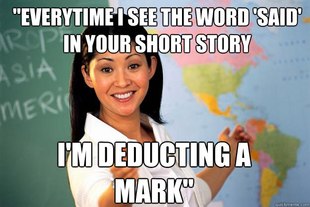 Unhelpful High School Teacher