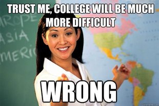 Unhelpful High School Teacher