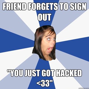 Annoying Facebook Girl