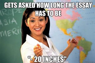 Unhelpful High School Teacher