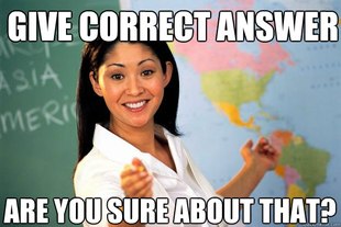 Unhelpful High School Teacher