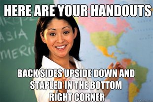 Unhelpful High School Teacher