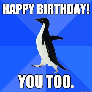 Socially Awkward Penguin