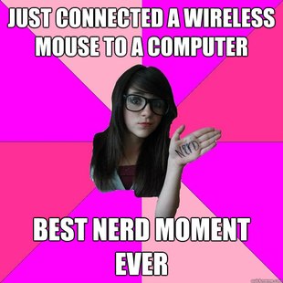 Idiot Nerd Girl