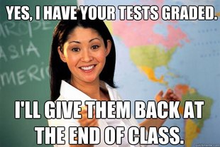 Unhelpful High School Teacher