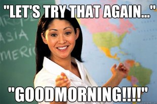 Unhelpful High School Teacher