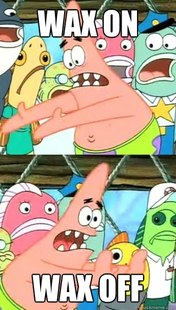 Push it somewhere else Patrick