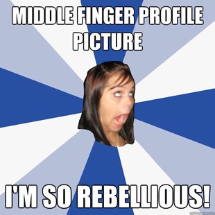 Annoying Facebook Girl
