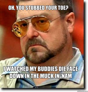 Unimpressed Walter