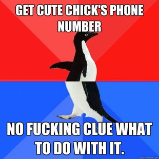 Socially Awksome Penguin