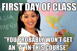 Unhelpful High School Teacher