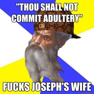 Scumbag Advice God