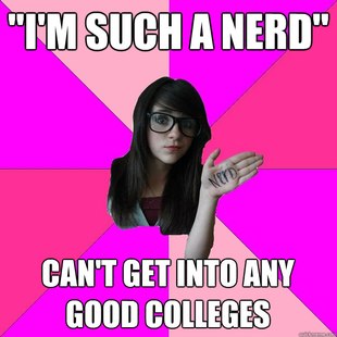 Idiot Nerd Girl