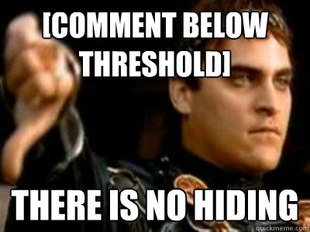 Downvoting Roman