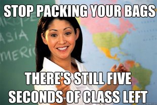 Unhelpful High School Teacher
