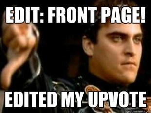 Downvoting Roman