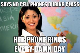 Unhelpful High School Teacher